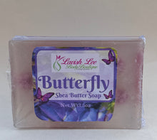 Load image into Gallery viewer, BUTTERFLY SHEA BUTTER SOAP