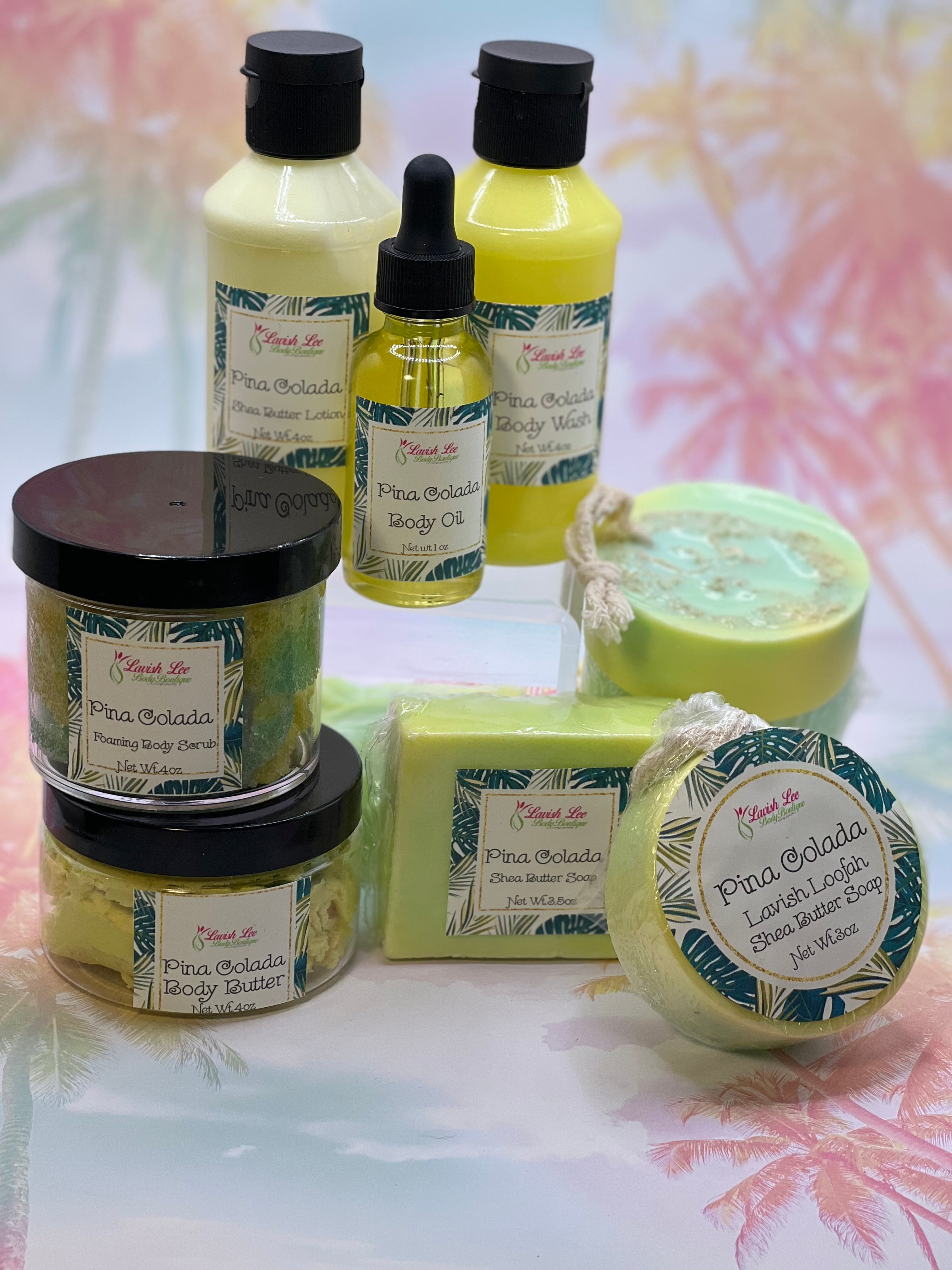 PINA COLADA COLLECTION – Lavish Lee Body Boutique LLC