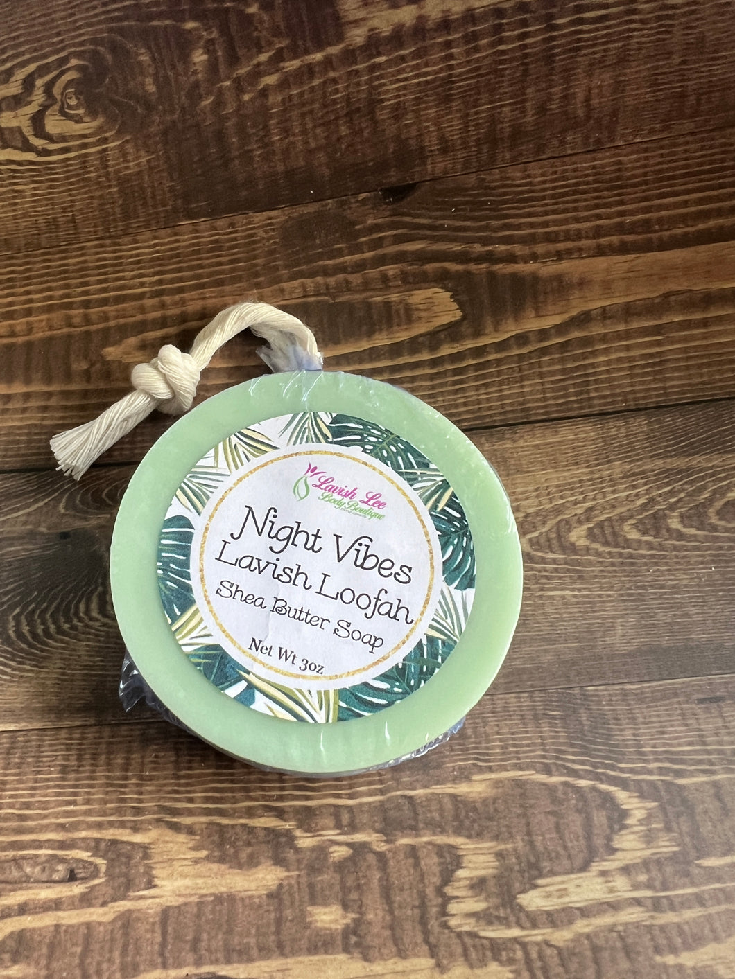 NIGHT VIBES LOOFAH SOAP