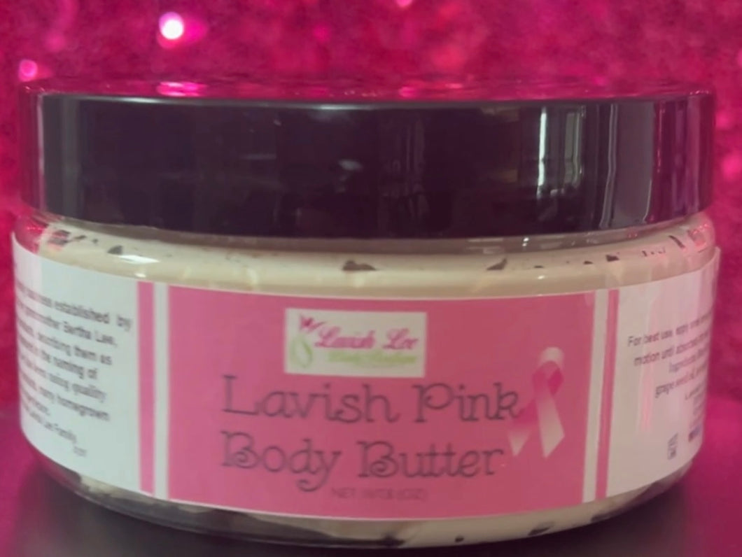 LAVISH PINK BODY BUTTER 8oz