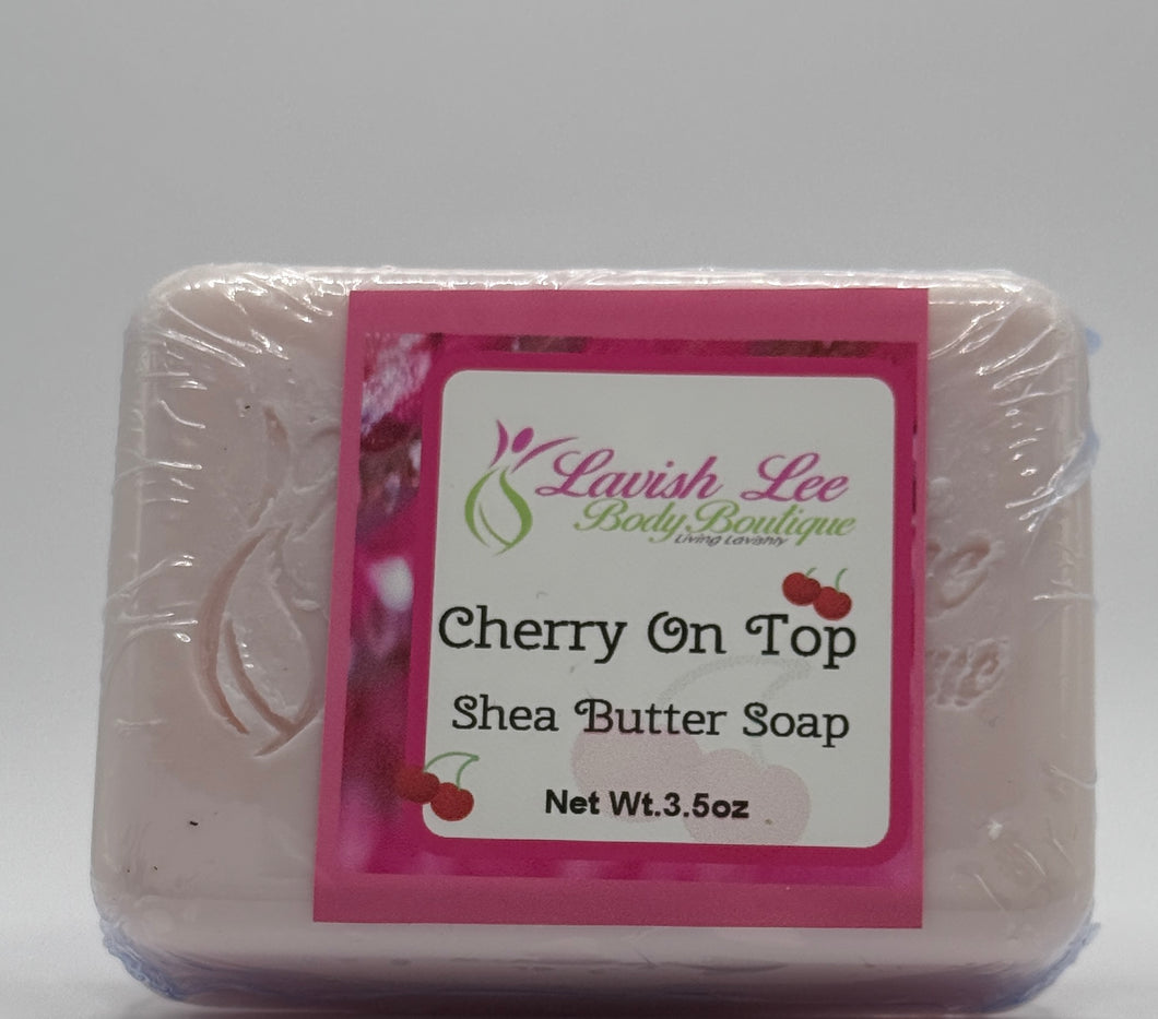 CHERRY ON TOP SHEA BUTTER SOAP
