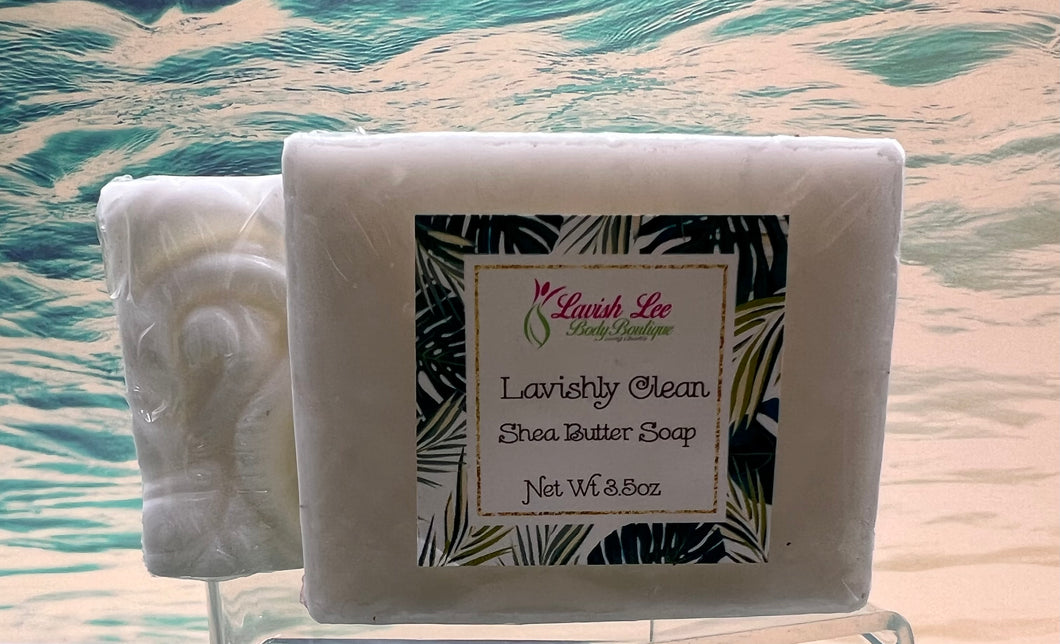 LAVISHLY CLEAN SHEA BUTTER SOAP