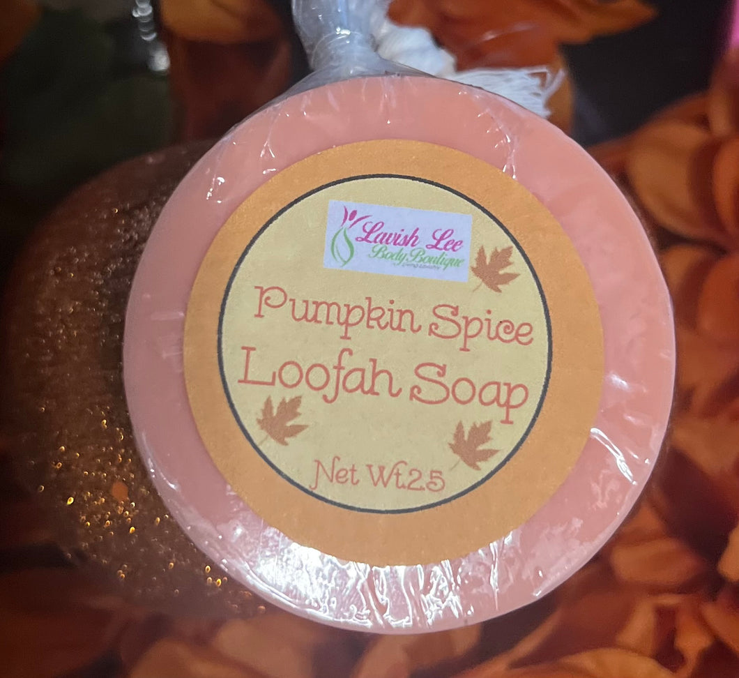 PUMPKIN SPICE LOOFAH SOAP